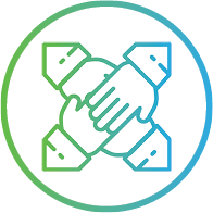 Engaged, Research-Ready Community icon